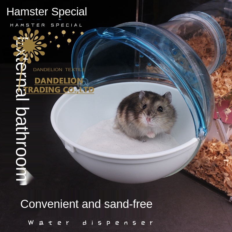 [DANDELION] กรงหนูแฮมสเตอร์ห้องน้ําภายนอกหนูแฮมสเตอร์ห้องน้ําหมีทองห้องน้ําหนูแฮมสเตอร์ห้องน้ําอะคริลิคใสหนูแฮมสเตอร์กรงทรงกลมกล่องเก็บห้องน้ําหนูแฮมสเตอร์อาบน้ําห้องน้