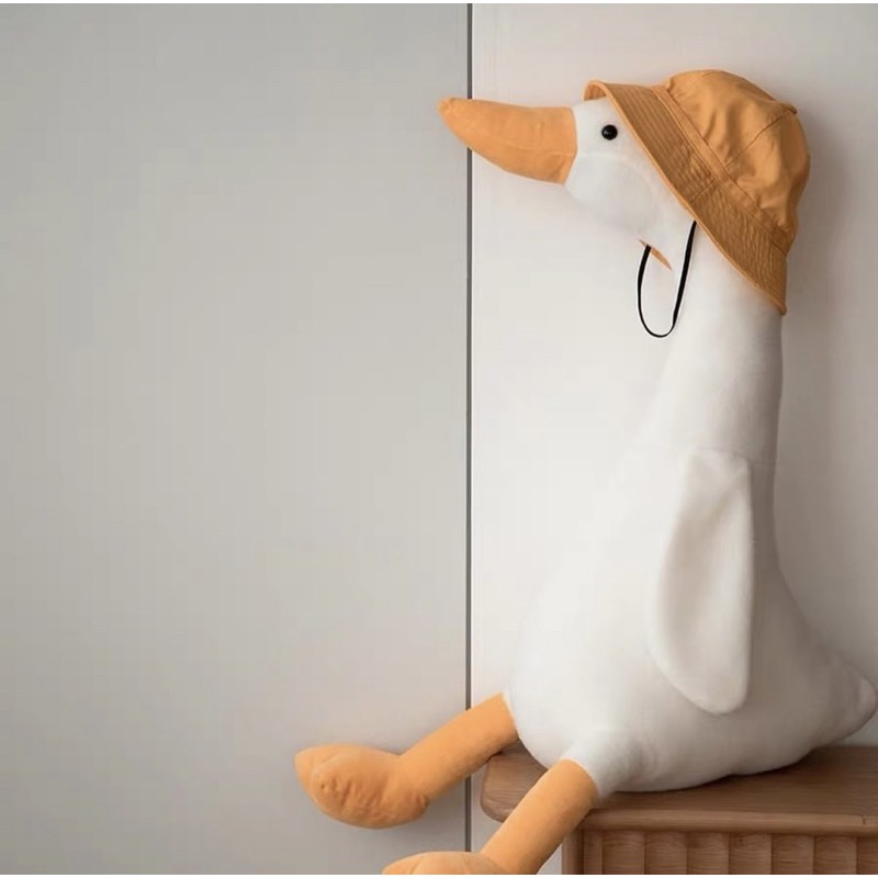 พร้อมส่ง☀️ ตุ๊กตานุ้งเป็ดน้อย ตุ๊กตาเป็ดน้อย รอคอยมานานแล้วก้าบ ตุ๊กตา เป็ด ของขวัญปีใหม่ ของขวัญวันเกิด Happa.bkk