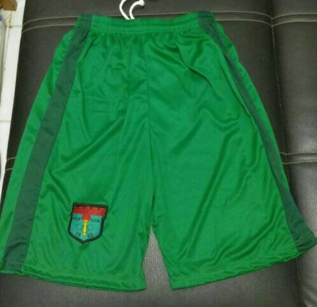 LOKAL HIJAU Persita กางเกงผู้รักษาประตู Green League 2 Gojek 2017 Tangerang Retro Local SV