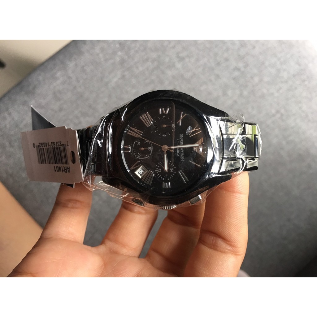 AR1401นาฬิกา Emporio Armani ตัวเรือนและ สายเป็นสแตนเลส ราคาสบาย ๆ จ้า