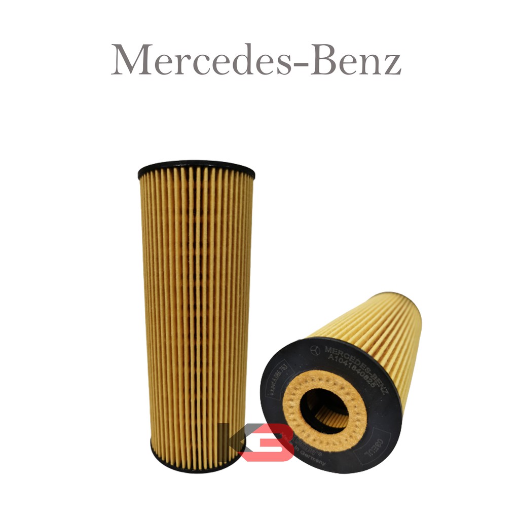 MERCEDES M111 , M104 , W124 , W202 , W203 , W210 กรองน้ํามัน ( A 104 180 0109 )