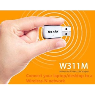 USB WiF Tenda W311M 150 Mbps Mini USB Adapter ตัวรับสัญญาณ WiFi, USB WiF