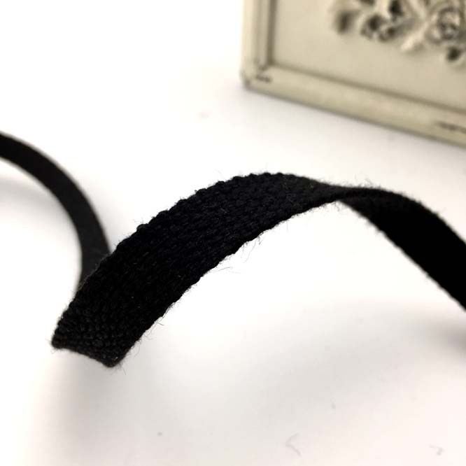 12MM 1.2cm ริบบิ้นผ้าฝ้าย Webbing WOVEN TAPE DIY สายรัดกระเป๋า handle