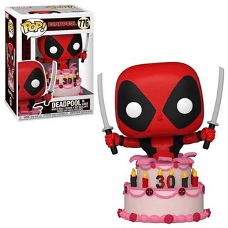 Funko Pop! Marvel: Deadpool 30th Anniversary Deadpool Cake Figure USA Limited Edition ของแท้จากญี่ปุ่น