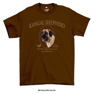 เสื้อยืดลาย KANGAL SHEPHERD (คันกัล เชเพิร์ด) Classic Cotton Unisex by 【Nothing Hills】 ใหม่
