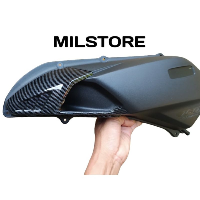 Pcx 160 คาร์บอนด้านหน้ากรองขนาดเล็ก LID CONNECTION Pcx vario 160 ต่อกรองคาร์บอน / pcx vario 160 หัวกรองคาร์บอน