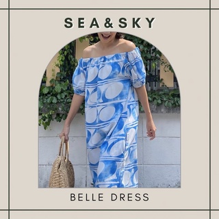 sea &amp; sky (belle dress)