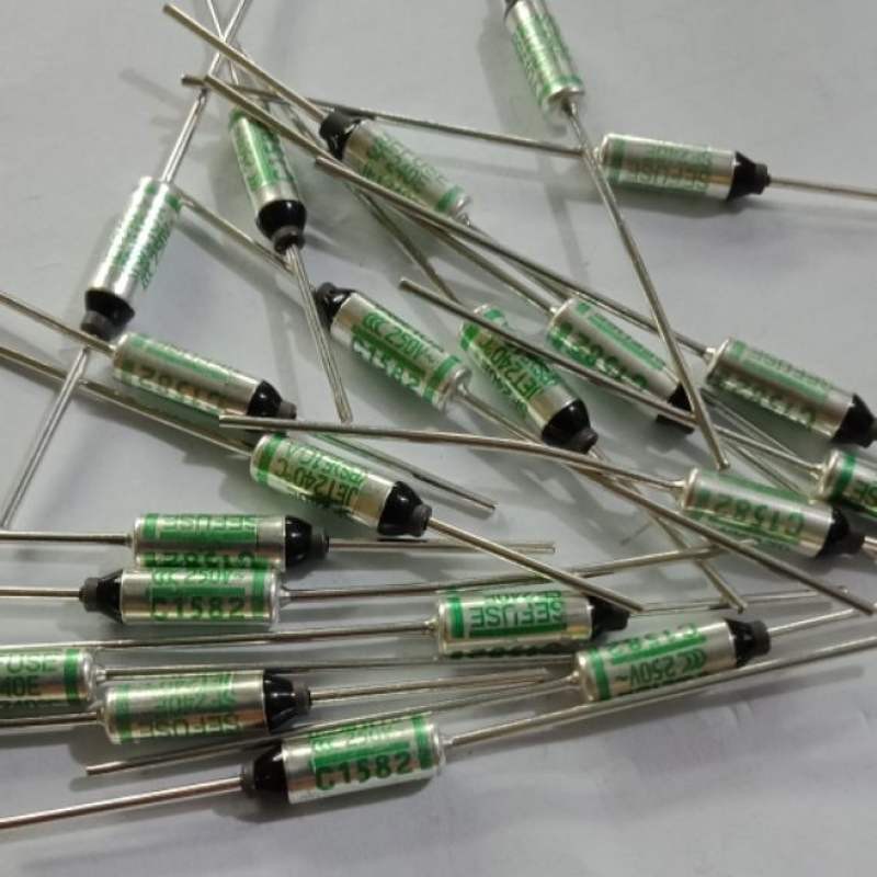 (แพ็ค10ตัว)NEC Japan เทอร์โมฟิวส์ 240C 10A 250V เกรดอย่างดี SF240E C1582 เทอร์โมฟิวส์หม้อหุงข้าว 240 องศา