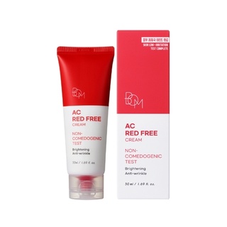 BOM AC RED FREE CREAM 50ML.ครีมลดสิว