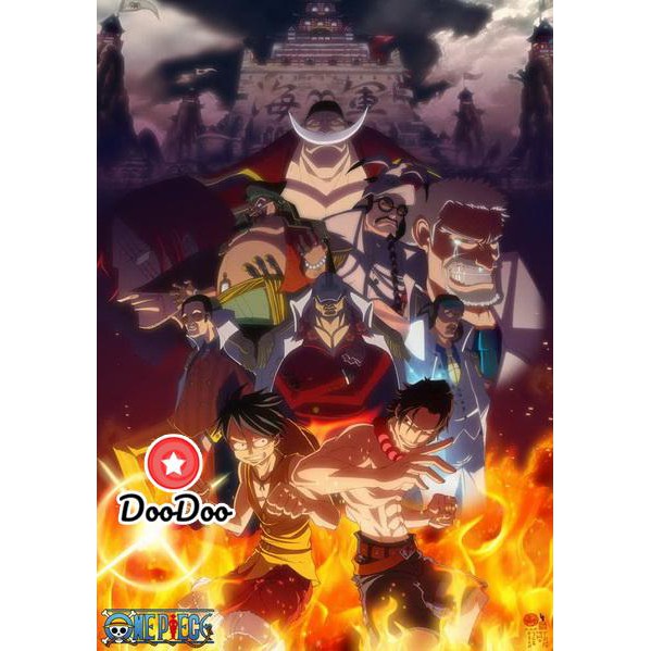 หน ง Dvd One Piece 14th Season Set รวมช ดว นพ ช ป 14 สงคราม มาร นฟอร ด ตอนท 457 516 240