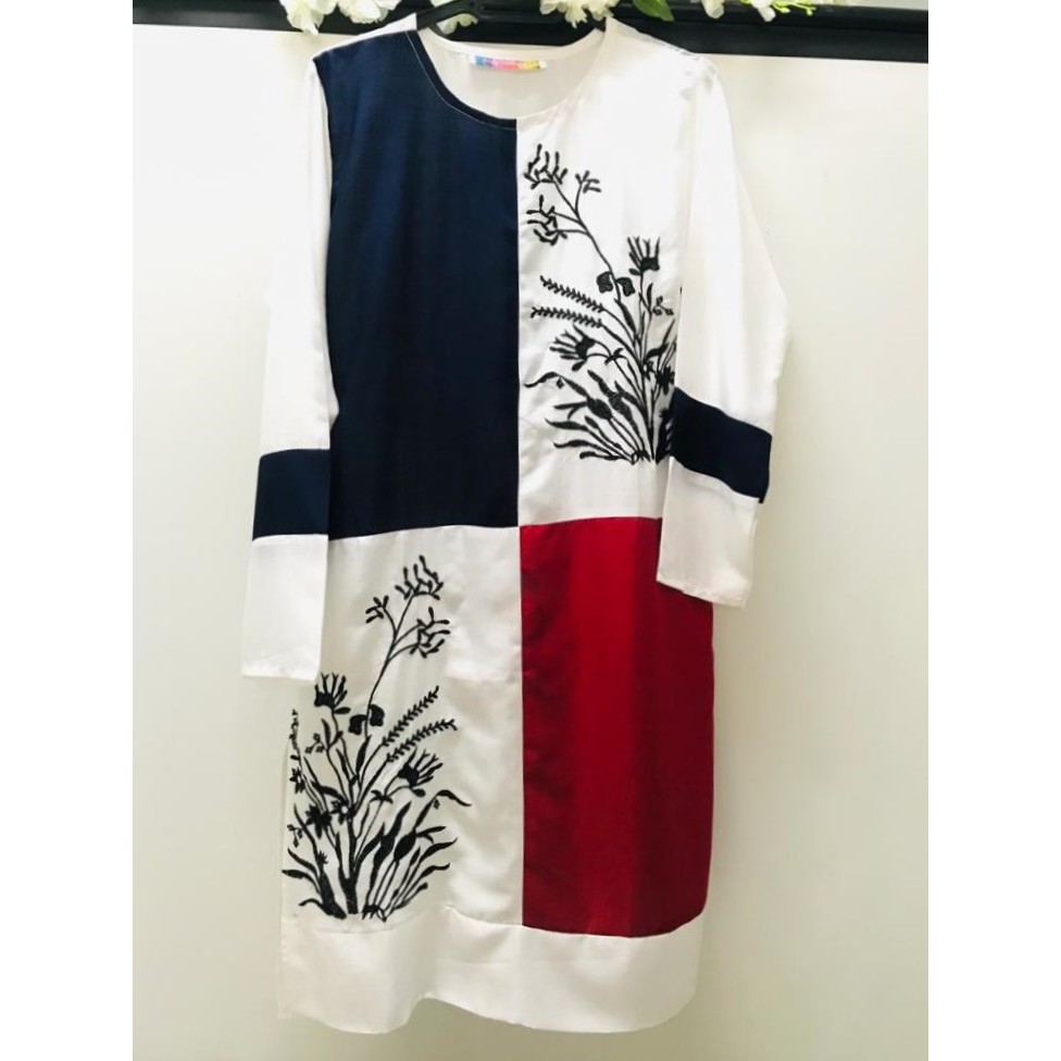 เสื้อปัก Punjabi Suit Pakistan Patchwork