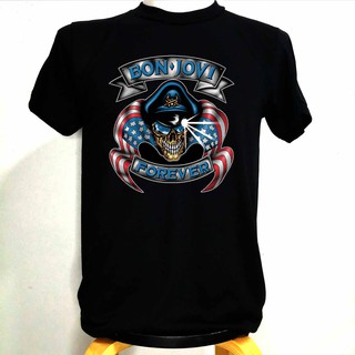 เสื้อวงดนตรีลายBON JOVI