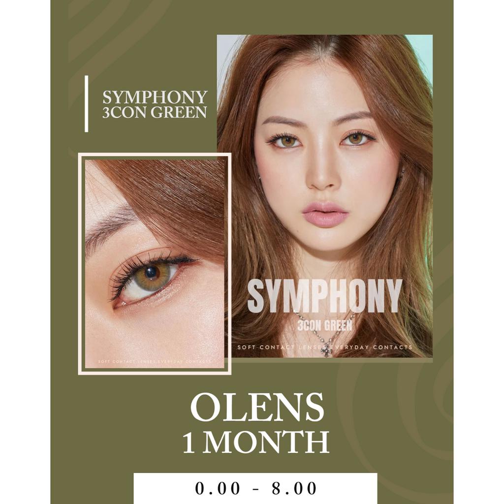 <OLENS> <SYMPHONY 3con> 1 คู่ 2P สีเขียว