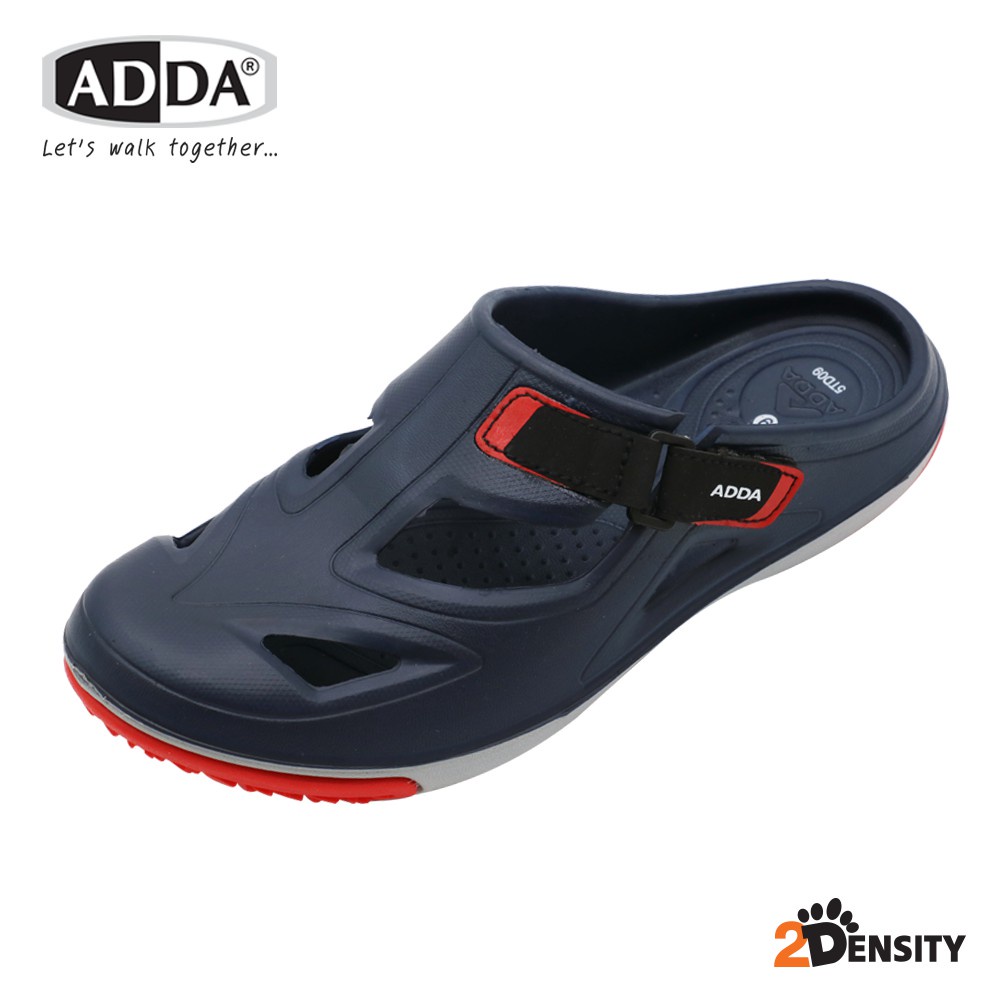 ADDA 2density รองเท้าแตะ รองเท้าลำลอง สำหรับผู้ชาย แบบสวมหัวโต รุ่น 5TD09M1 (ไซส์ 7-10)