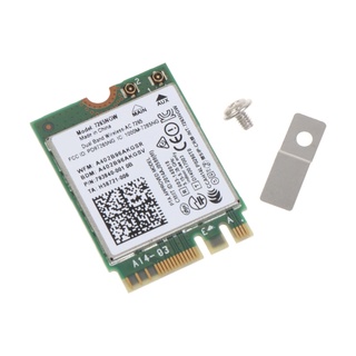 Qj การ์ดไร้สาย DualBand AC Intel7265NGW Mini PCI-E BT4.0 wifi 2x2 สําหรับ Win 7 8 10