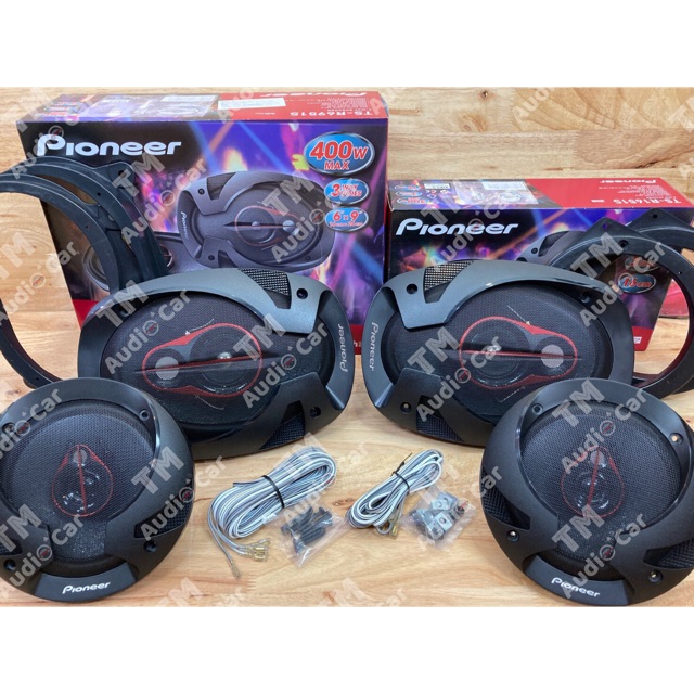 ฐานรองลำโพงตรงรุ่น ALLNEW D-MAX (คู่หน้า+คู่หลัง) + ชุดลำโพง PIONEER 6x9” + 6.5” จำนวน 2คู่