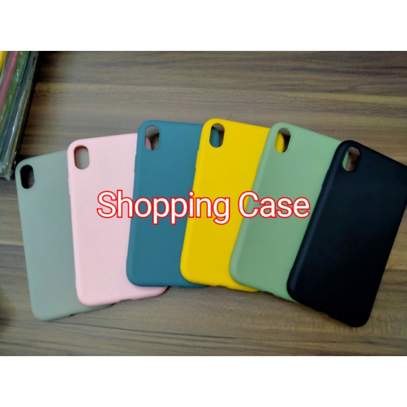 SHC888 IPHONE XR SIX CANDY CASE พรีเมี่ยม SOFTCASE สี PLAIN