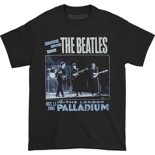 Beatles Palladium Band เสื้อยืด 1963 Official Merchandise T-Shirts - เสื้อยืดผู้ใหญ่ - เสื้อยืดผู้ชาย - เสื้อยืดผู้หญิง