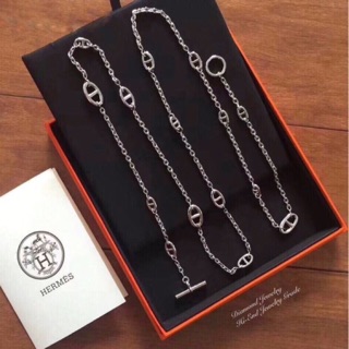 Necklace สร้อยคอ Her** ยาว : 47 นิ้ว  วัสดุ stainless steel