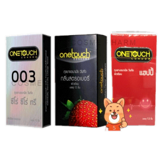 ลดเพิ่ม 8%  ถุงยางอนามัย ONETOUCH ONE TOUCH วันทัช ถุงยาง วันทัช คละแบบ