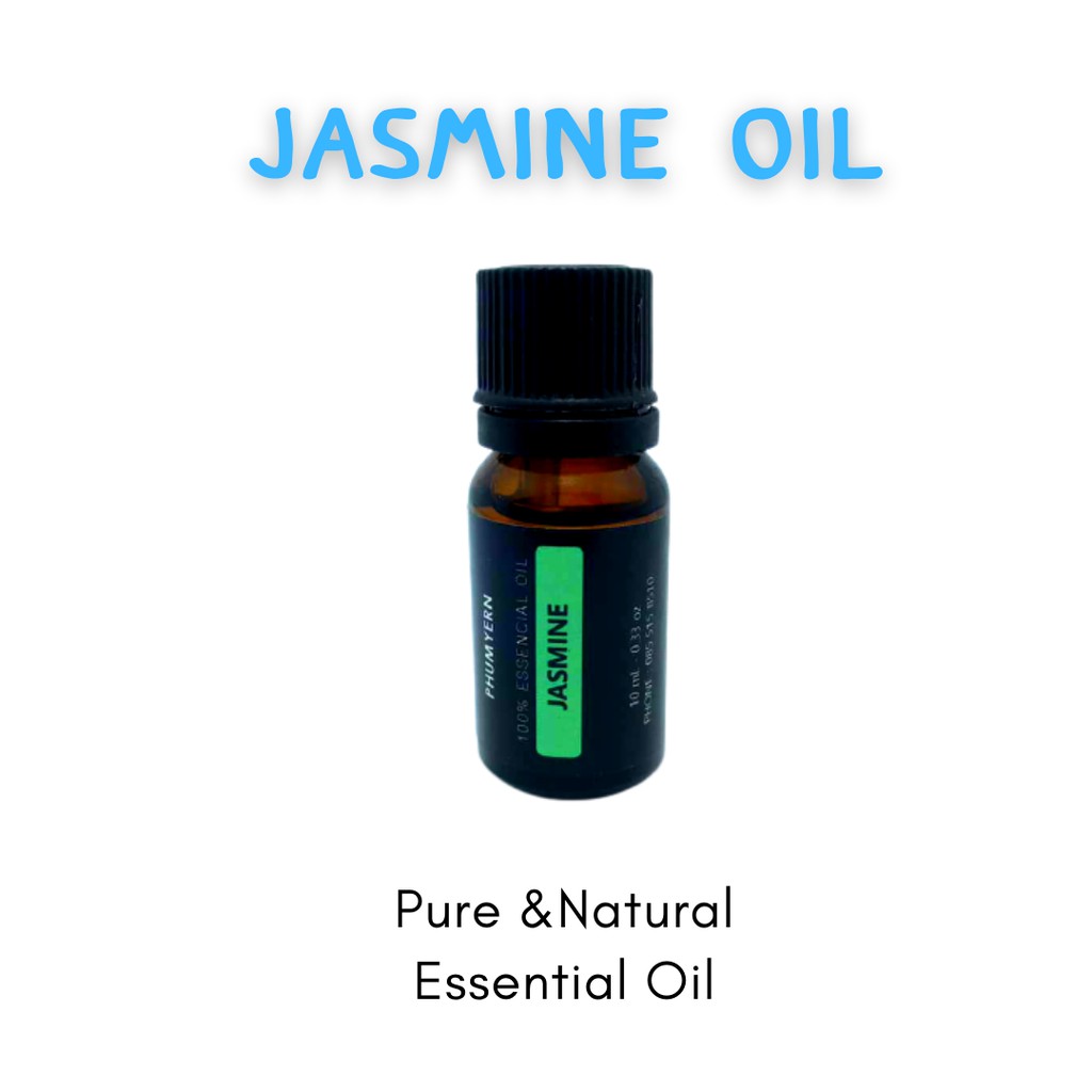 น้ำมันหอมระเหย กลิ่นมะลิ 100% Jasmine Essential Oil 100% ขนาด 10มล.
