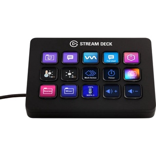 ELGATO Stream Deck MK.2 Customisable Shortcut Box For Streamer (10GBA9901)