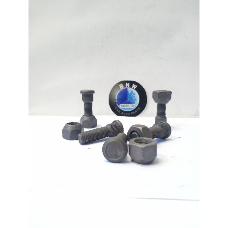 BOLT SHORT HUB / SHORT WHEEL BOLT TOYOTA KIJANG 3K 4K 5K 7M คุณภาพดีที่สุด