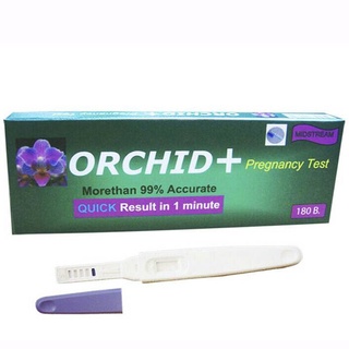 Orchid+ Orchid Pregnancy Test ชุดตรวจการตั้งครรภ์ แบบปากกา ที่ตรวจครรภ์ 08158