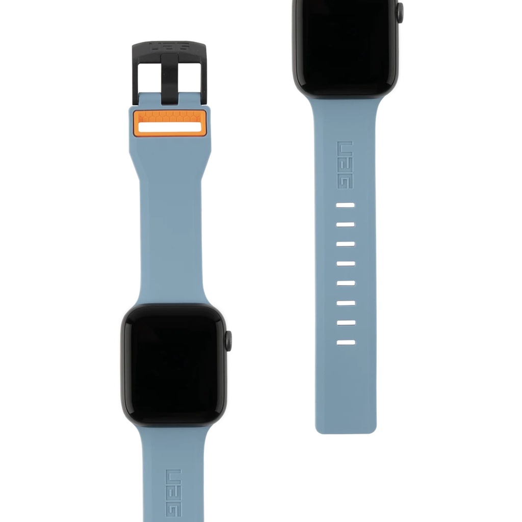 Uag สายนาฬิกาข้อมือซิลิโคน สองสี สําหรับ Applewatch 2 3 4 5 6 7 45 มม.