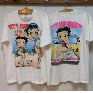 Betty Boop Vintage เสื้อวินเทจ เบทตี้บูป สวยๆ ด่วนๆ เสื้อยืดผู้ชาย เสื้อยืดผู้หญิง