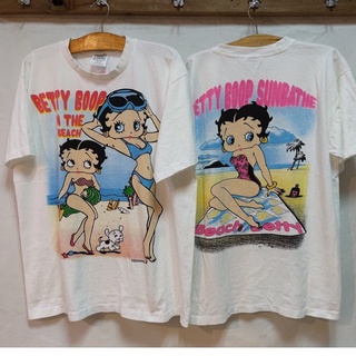 Betty Boop Vintage เสื้อวินเทจ เบทตี้บูป สวยๆ ด่วนๆ เสื้อยืดผู้ชาย เสื้อยืดผู้หญิง