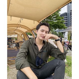 Eden Oxford shirtl สีเขียว