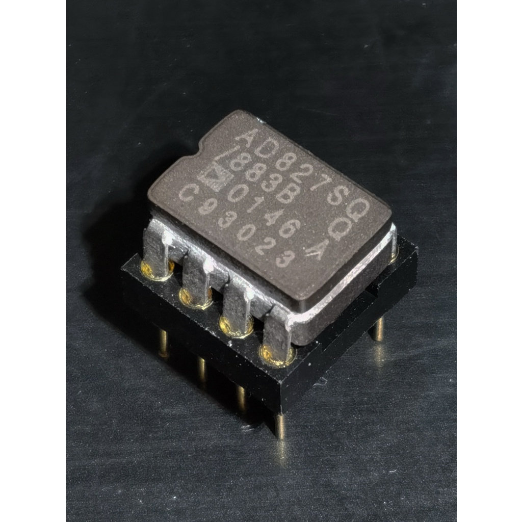 Dual OP-AMP ออปแอมป์ AD827SQ883B ตัวถังเซรามิค ผลิตที่ Philippines ของ ...