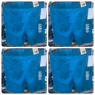 ผ้าสี ขาสั้น (สีฟ้า) Size : 28 , 30 , 32 , 34 , 36 , 38