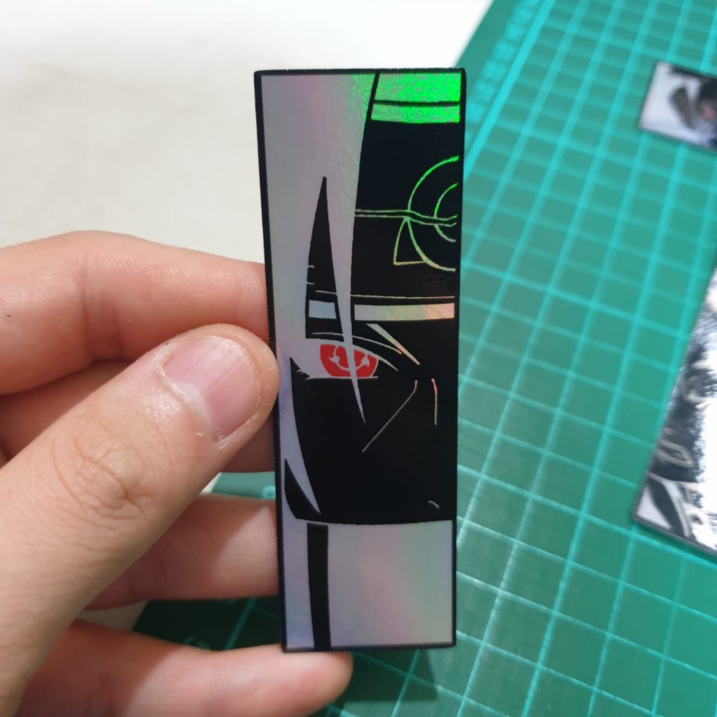 สติกเกอร์ ลายการ์ตูนอนิเมะ S0186 - BW - Hero