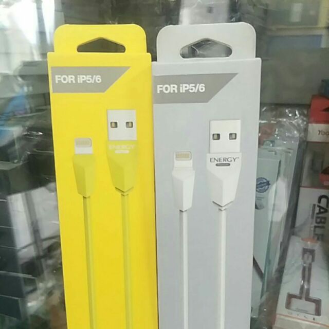 สายชาร์จ iphone5/6 ( Energy )