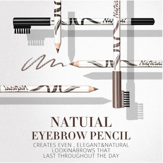 ดินสอเขียนคิ้ว Me Now  Natural Eyebrow Pencil NEW Formula พร้อมแปรงปัด