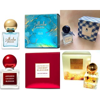 Bath &amp; Body Works EDP Spray (Perfume) 50ml น้ำหอม Japanese Cherry Blossom,Gingham,Saltwater Breeze, Golden Sunflower