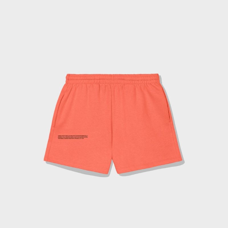 (พร้อมส่ง) PANGAIA - Lightweight Recycled Cotton Shorts (Red Sea)
