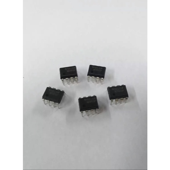 IC NE5532 DUAL CHANNEL OP AMP จำนวน 5 ตัว