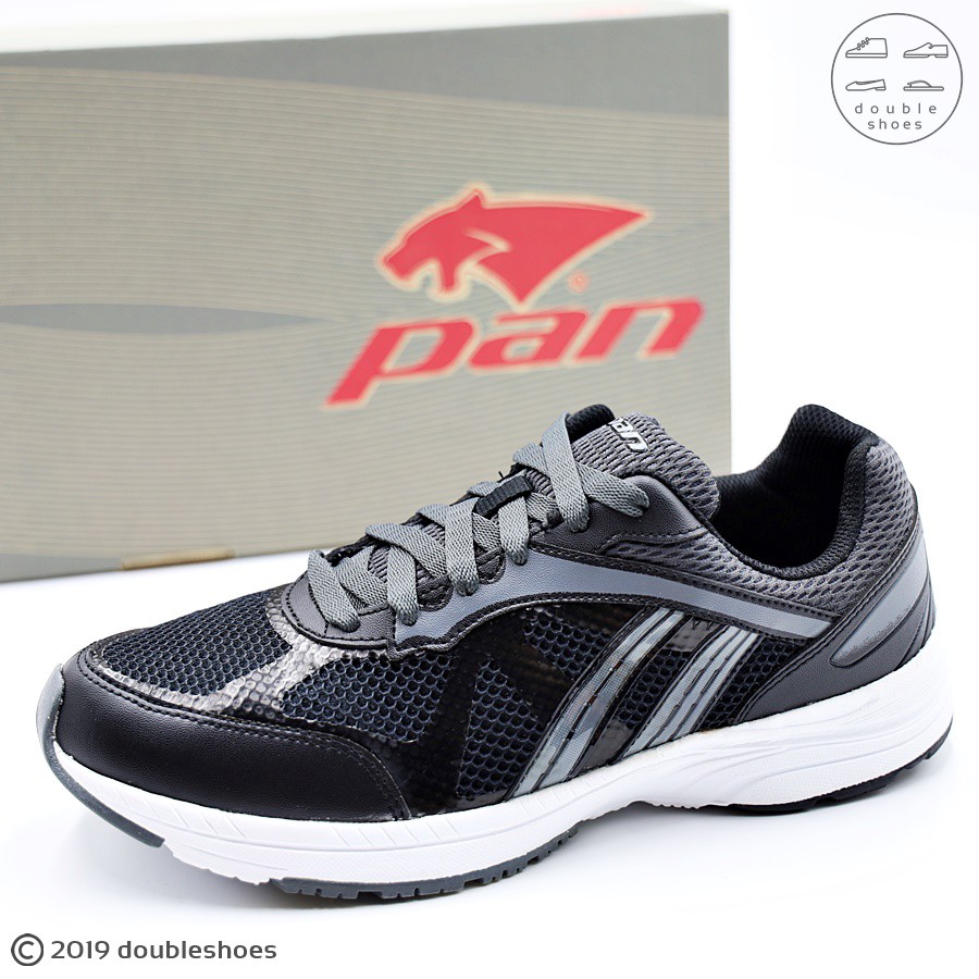รองเท้าวิ่ง PAN รุ่น Hedes (PF16M9) สีดำเทา (AE) ไซส์ 7-11 (40-45)