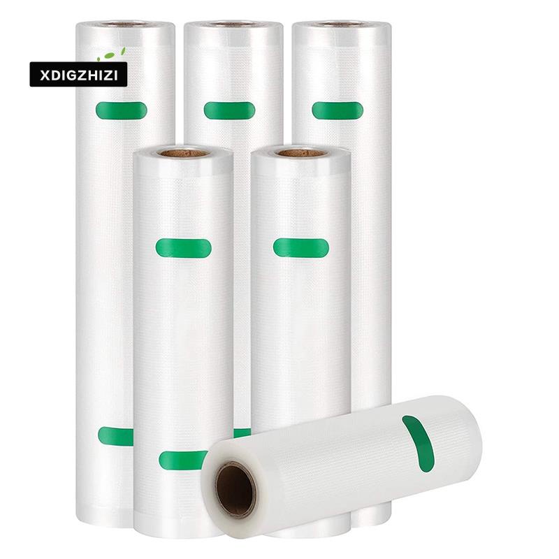 6 Rolls of Vacuum Sealed Bags for Food Preservation,Vacuum Commercial Grade Bags,for All Clamp