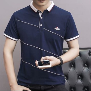 เสื้อยืดคอโปโล MSC cotton100% หลายสไตล์ ทุกสีทุกไซด์