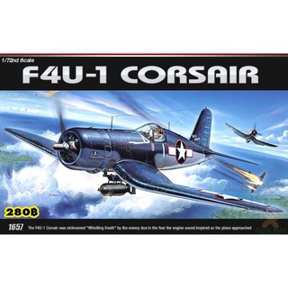 โมเดลเครื่องบิน Academy Model 1/72 AC12457 F4U-1 CORSAIR