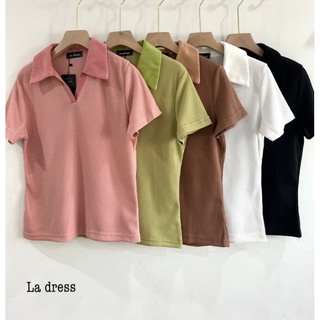 🌈เสื้อดีเทลคอโปโล...เนื้อผ้าไฮเอนฮอตมากรุ่นนี้🌈