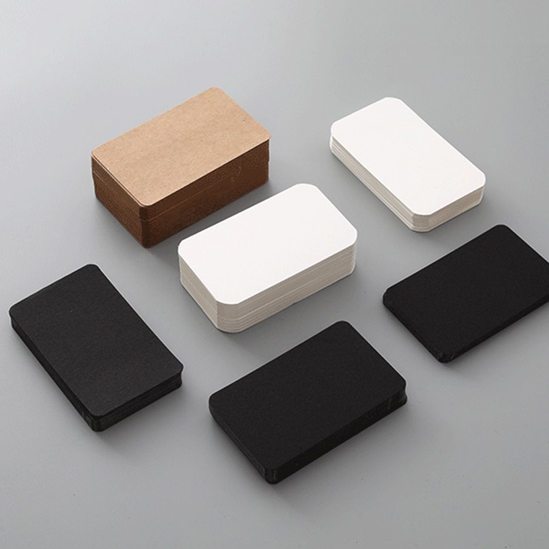 การ์ดข้อความการ์ดคราฟท์ขนาดเล็กบรรจุกล่อง 100 ชิ้น
 - รูปที่ 6