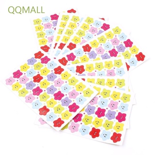 Qqmall สติ๊กเกอร์ลายดาวยิ้ม Diy สําหรับติดตกแต่งสมุดภาพไดอารี่ 10ชิ้น