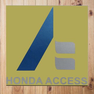 สติกเกอร์ ทรงสี่เหลี่ยม สําหรับ Honda ACCESS SQUARE