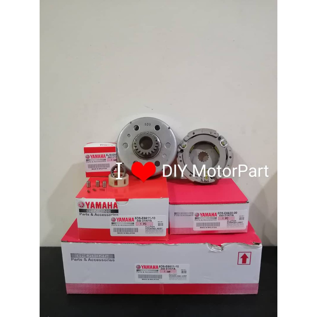 SRL115 srl115 fi srl115fi Set 3 Item Auto Clutch Shoe & Auto Housing Clutch ดีไซน์ One Way