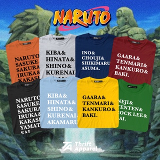 เสื้อยืด Naruto Tees | Thrift Apparel T-Shirt